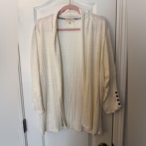 Retrology Cream Jacket Sz 2X